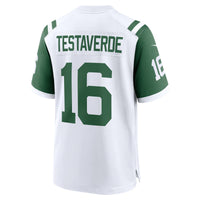 Vinny Testaverde New York Jets Football Jersey, White Game Sportswear Jersey Shirt, Lightweight Breathable Athletic Jersey, Casual Gift for Men