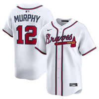 Sean Murphy Atlanta Braves Baseball Jersey, White Limited Sportswear Jersey Shirt, Lightweight Breathable Athletic Jersey, Casual Gift for Men