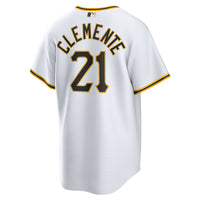Roberto Clemente Pittsburgh Pirates Baseball Jersey, White Sportswear Jersey Shirt, Lightweight Breathable Athletic Jersey, Casual Gift for Men