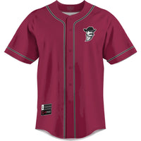 New Mexico State Aggies Baseball Jersey, Crimson Sportswear Jersey Shirt, Lightweight Breathable Athletic Jersey, Casual Gift for Men