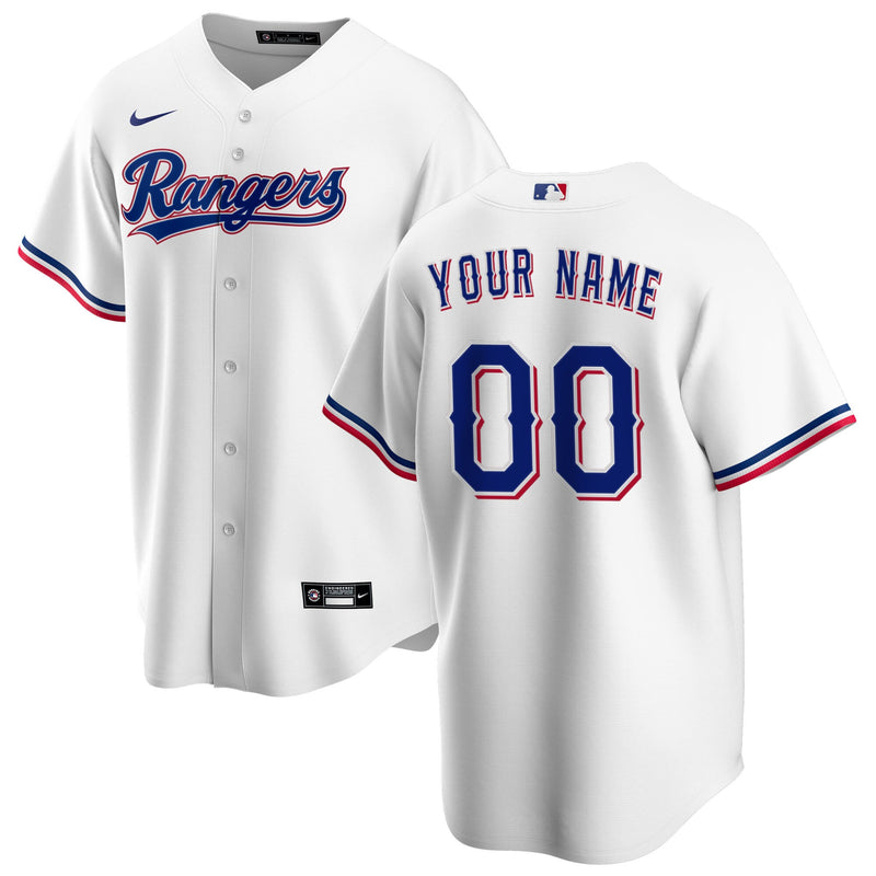 Texas Rangers Baseball Jersey, White Replica Sportswear Jersey Shirt, Lightweight Breathable Athletic Jersey, Casual Gift for Men, Style 3811606