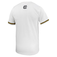 Cal Bears Baseball Jersey, White Replica Sportswear Jersey Shirt, Lightweight Breathable Athletic Jersey, Casual Gift for Men