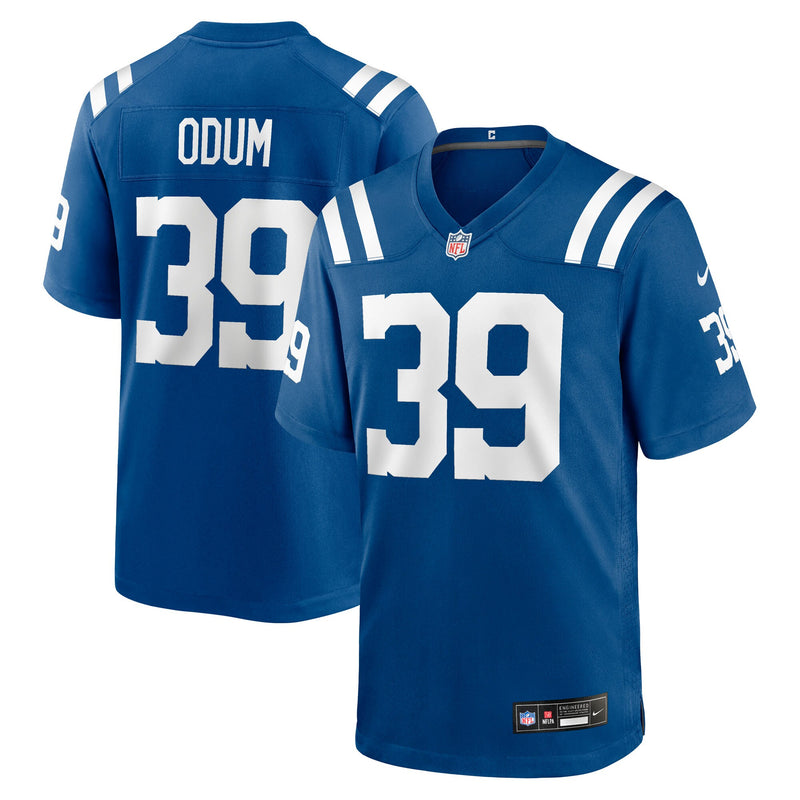George Odum Indianapolis Colts Football Jersey, Royal Game Sportswear Jersey Shirt, Lightweight Breathable Athletic Jersey, Casual Gift for Men