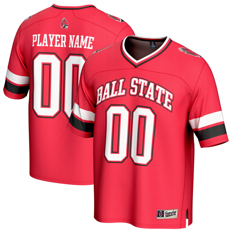 Ball State Cardinals Football Jersey, Sportswear Jersey Shirt, Lightweight Breathable Athletic Jersey, Casual Gift for Men, Style 202073244