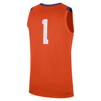 Clemson Tigers Football Jersey, Orange Replica Sportswear Jersey Shirt, Lightweight Breathable Athletic Jersey, Casual Gift for Men
