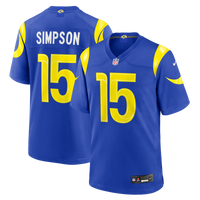 Ty Simpson Los Angeles Rams Football Jersey, Royal Game Sportswear Jersey Shirt, Lightweight Breathable Athletic Jersey, Casual Gift for Men