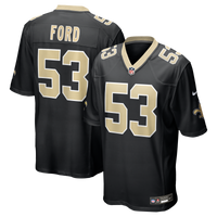 Jaylan Ford New Orleans Saints Football Jersey, Black Game Sportswear Jersey Shirt, Lightweight Breathable Athletic Jersey, Casual Gift for Men
