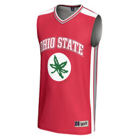 Ohio State Buckeyes Basketball Jersey, Scarlet Sportswear Jersey Shirt, Sleeveless Athletic Tank Jersey, Casual Gift for Men