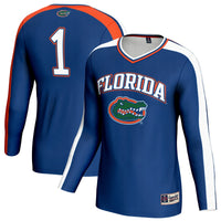 Florida Gators Volleyball Jersey, Royal Sportswear Jersey Shirt, Lightweight Breathable Athletic Jersey, Casual Gift for Men, Style 203153793