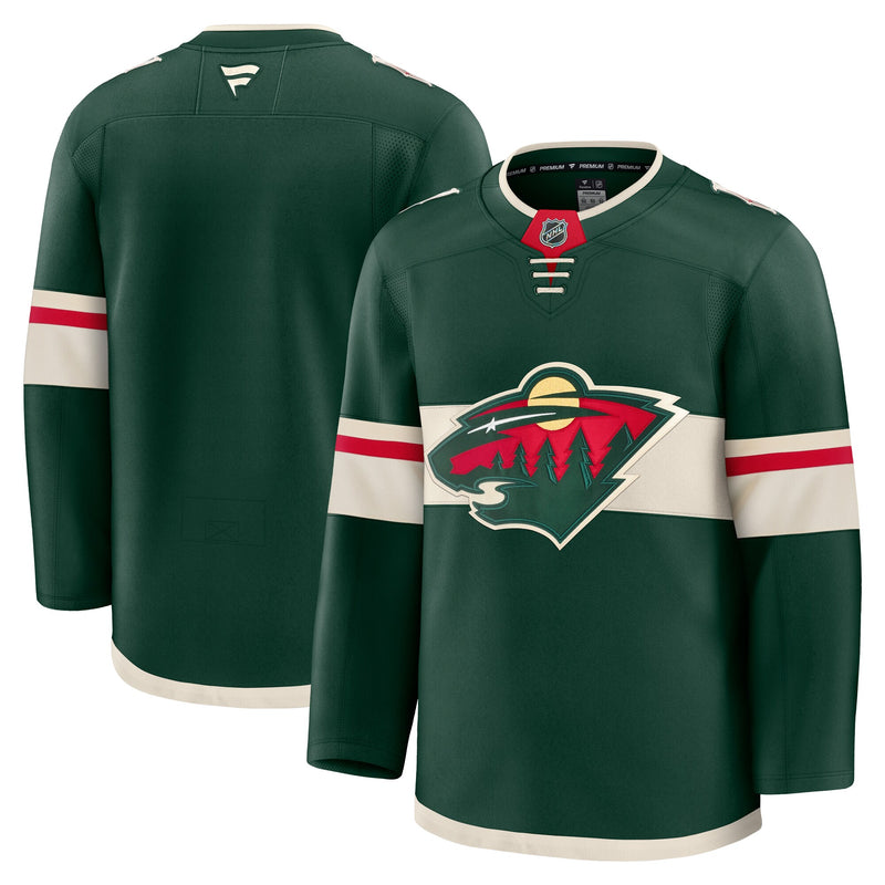 Minnesota Wild Hockey Jersey, Green Premium Sportswear Jersey Shirt, Long Sleeve Hockey Sweater Jersey, Casual Gift for Men, Style 202015698
