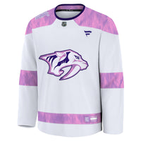 Nashville Predators Hockey Jersey, White Sportswear Jersey Shirt, Long Sleeve Hockey Sweater Jersey, Casual Gift for Men, Style 202439773