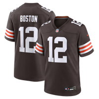 Denzel Boston Cleveland Browns Football Jersey, Brown Game Sportswear Jersey Shirt, Lightweight Breathable Athletic Jersey, Casual Gift for Men