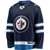 Winnipeg Jets Hockey Jersey, Blue Breakaway Home Sportswear Jersey Shirt, Long Sleeve Hockey Sweater Jersey, Casual Gift for Men, Style 2793250