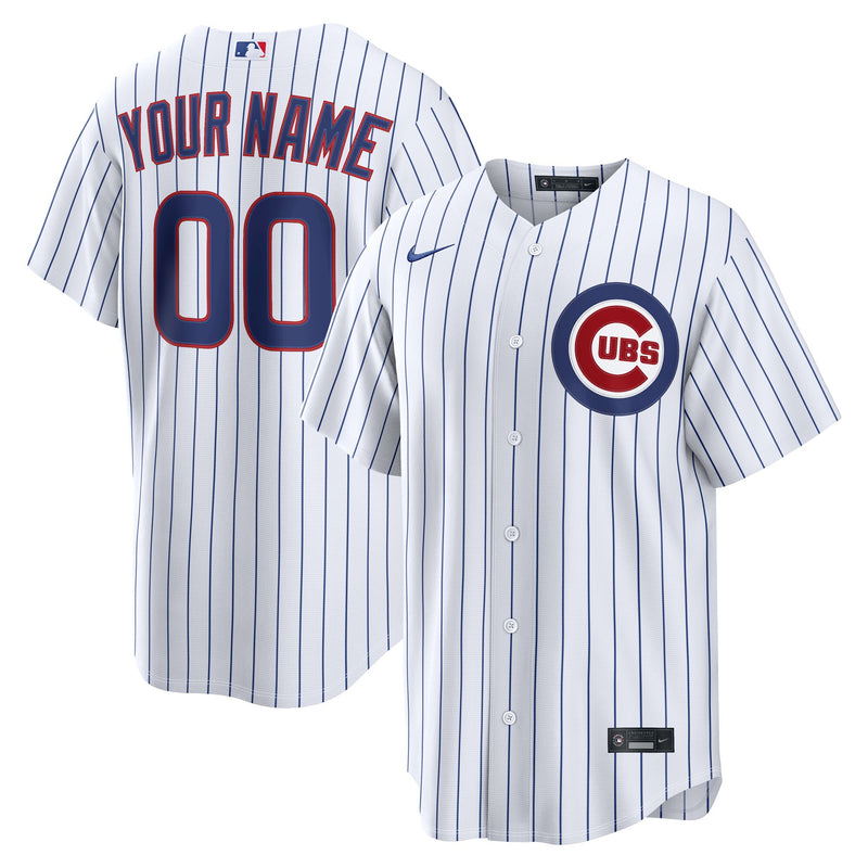 Chicago Cubs Baseball Jersey, White Sportswear Jersey Shirt, Lightweight Breathable Athletic Jersey, Casual Gift for Men, Style 2001925989