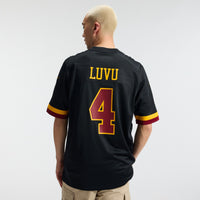 Frankie Luvu Washington Commanders Football Jersey, Black Sportswear Jersey Shirt, Lightweight Breathable Athletic Jersey, Casual Gift for Men