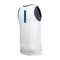 Villanova Wildcats Basketball Jersey, White Replica Retro Sportswear Jersey Shirt, Sleeveless Athletic Tank Jersey, Casual Gift for Men