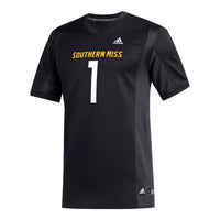Southern Miss Golden Eagles Football Jersey, Black Replica Sportswear Jersey Shirt, Lightweight Breathable Athletic Jersey, Casual Gift for Men