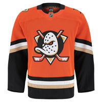 Anaheim Ducks Hockey Jersey, Orange Authentic Sportswear Jersey Shirt, Long Sleeve Hockey Sweater Jersey, Casual Gift for Men, Style 201897993