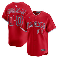 Los Angeles Angels Baseball Jersey, Red Sportswear Jersey Shirt, Lightweight Breathable Athletic Jersey, Casual Gift for Men, Style 202753843