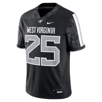 West Virginia Mountaineers Football Jersey, Black Game Sportswear Jersey Shirt, Lightweight Breathable Athletic Jersey, Casual Gift for Men