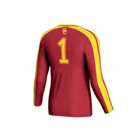 USC Trojans Volleyball Jersey, Cardinal Fashion Lightweight Sportswear Jersey Shirt, Lightweight Breathable Athletic Jersey, Casual Gift for Men