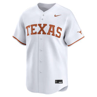 Texas Longhorns Baseball Jersey, White Sportswear Jersey Shirt, Lightweight Breathable Athletic Jersey, Casual Gift for Men, Style 201742387