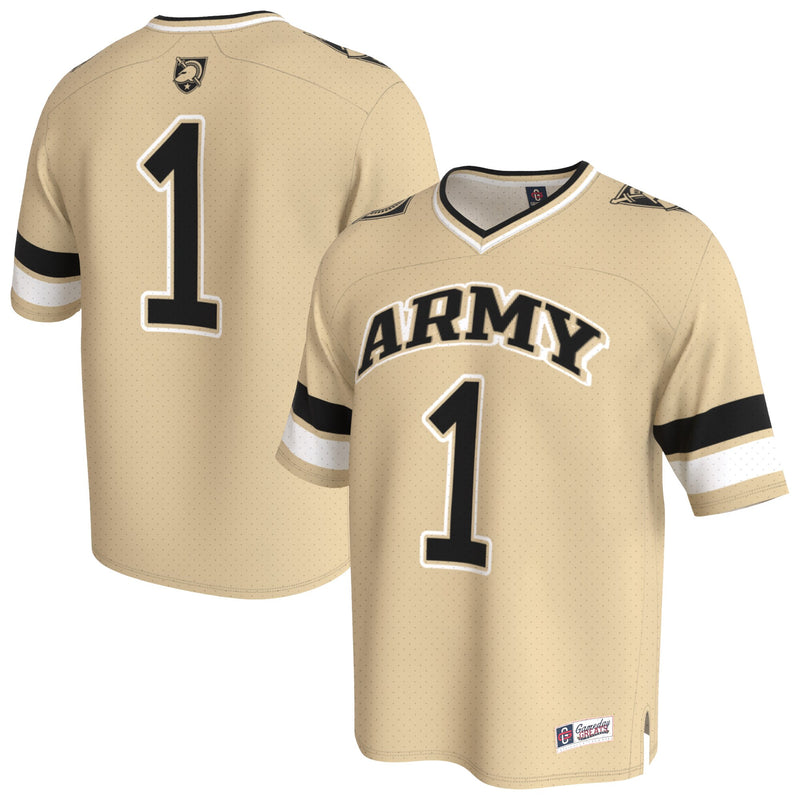 Army Black Knights Football Jersey, Gold Fashion Sportswear Jersey Shirt, Lightweight Breathable Athletic Jersey, Casual Gift for Men