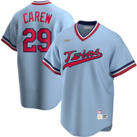 Rod Carew Minnesota Twins Baseball Jersey, Blue Sportswear Jersey Shirt, Lightweight Breathable Athletic Jersey, Casual Gift for Men