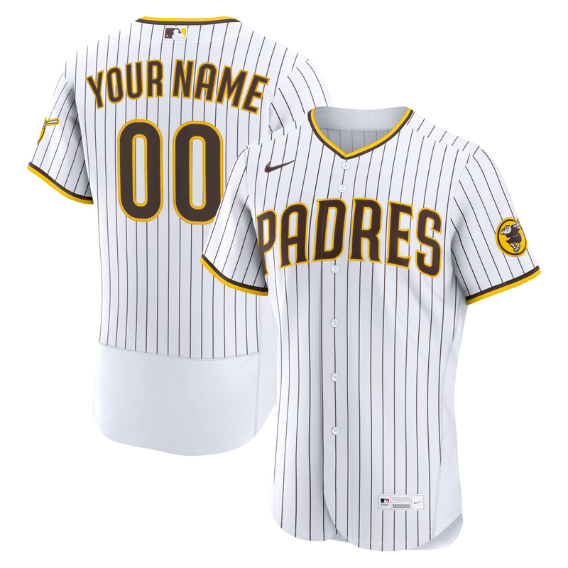 San Diego Padres Baseball Jersey, White Authentic Home Sportswear Jersey Shirt, Lightweight Breathable Athletic Jersey, Casual Gift for Men