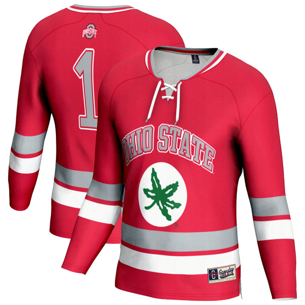 Ohio State Buckeyes Lightweight Hockey Fashion Jersey - Scarlet