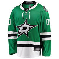 Dallas Stars Hockey Jersey, Green Breakaway Home Sportswear Jersey Shirt, Long Sleeve Hockey Sweater Jersey, Casual Gift for Men, Style 2791496