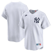 New York Yankees Baseball Jersey, White Limited Sportswear Jersey Shirt, Lightweight Breathable Athletic Jersey, Casual Gift for Men