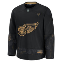 Detroit Red Wings Hockey Jersey, Black Sportswear Jersey Shirt, Long Sleeve Hockey Sweater Jersey, Casual Gift for Men, Style 202439736