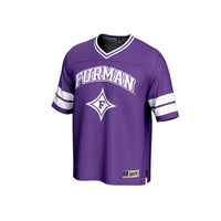 Furman Paladins Football Jersey, Purple Sportswear Jersey Shirt, Lightweight Breathable Athletic Jersey, Casual Gift for Men, Style 202414557