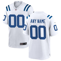Indianapolis Colts Football Jersey, White Game Sportswear Jersey Shirt, Lightweight Breathable Athletic Jersey, Casual Gift for Men