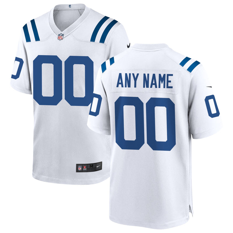 Indianapolis Colts Football Jersey, White Game Sportswear Jersey Shirt, Lightweight Breathable Athletic Jersey, Casual Gift for Men