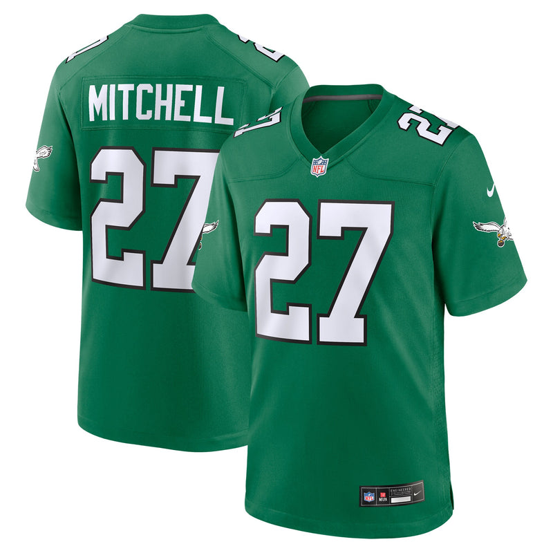 Quinyon Mitchell Philadelphia Eagles Football Jersey, Sportswear Jersey Shirt, Lightweight Athletic Jersey, Casual Gift for Men, Style 202634928