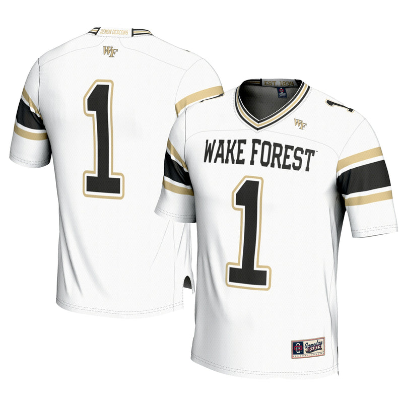 Wake Forest Demon Deacons Football Jersey, Sportswear Jersey Shirt, Lightweight Breathable Athletic Jersey, Casual Gift for Men, Style 200665381
