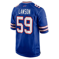 Shaq Lawson Buffalo Bills Football Jersey, Royal Game Sportswear Jersey Shirt, Lightweight Breathable Athletic Jersey, Casual Gift for Men