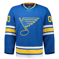 St. Louis Blues Hockey Jersey, Blue Authentic Sportswear Jersey Shirt, Long Sleeve Hockey Sweater Jersey, Casual Gift for Men, Style 203134967