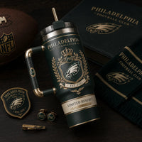 PHI Heritage Crest - Deep Green and Gold Drinkware