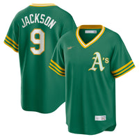Reggie Jackson Athletics Baseball Jersey, Kelly Green Sportswear Jersey Shirt, Lightweight Breathable Athletic Jersey, Casual Gift for Men
