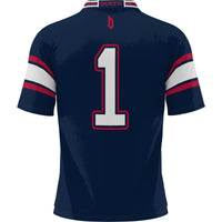 Duquesne Dukes Football Jersey, Blue Sportswear Jersey Shirt, Lightweight Breathable Athletic Jersey, Casual Gift for Men