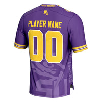 LSU Tigers Football Jersey, Purple Sportswear Jersey Shirt, Lightweight Breathable Athletic Jersey, Casual Gift for Men, Style 201093855