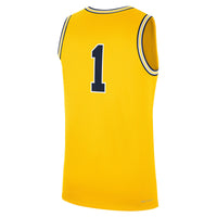 Maize Michigan Wolverines Football Jersey, Replica Sportswear Jersey Shirt, Lightweight Breathable Athletic Jersey, Casual Gift for Men