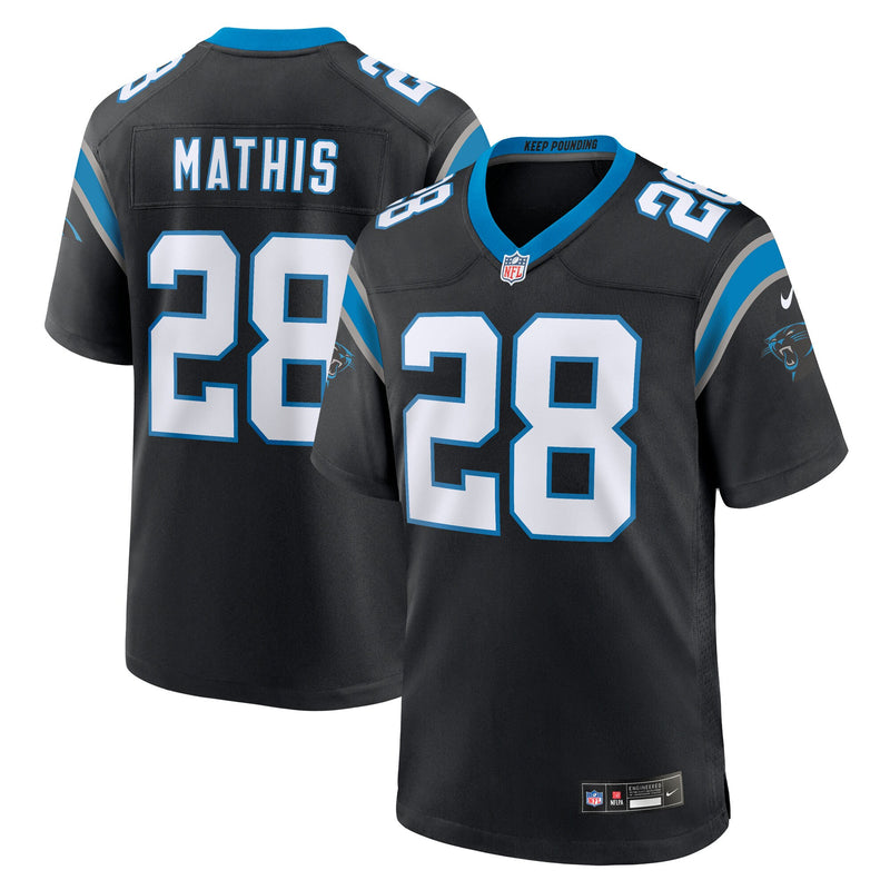 Damarri Mathis Carolina Panthers Football Jersey, Black Sportswear Jersey Shirt, Lightweight Breathable Athletic Jersey, Casual Gift for Men