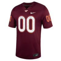 Virginia Tech Hokies Football Jersey, Sportswear Jersey Shirt, Lightweight Breathable Athletic Jersey, Casual Gift for Men, Style 202143837