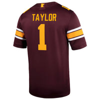 Minnesota Golden Gophers Football Jersey, Maroon Game Home Sportswear Jersey Shirt, Lightweight Breathable Athletic Jersey, Casual Gift for Men