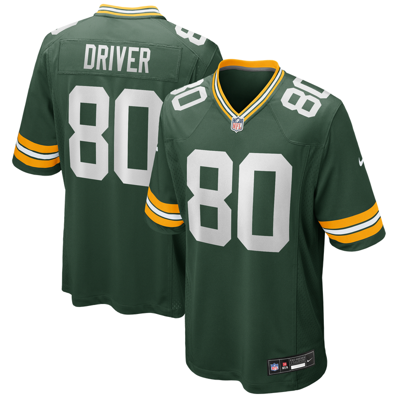 Donald Driver Green Bay Packers Football Jersey, Game Sportswear Jersey Shirt, Lightweight Breathable Athletic Jersey, Casual Gift for Men