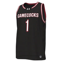 South Carolina Gamecocks Basketball Jersey, Black Sportswear Jersey Shirt, Sleeveless Athletic Tank Jersey, Casual Gift for Men, Style 200085362